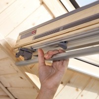 VELUX OPTIMA Стандарт GZR 3050 – ручка сверху