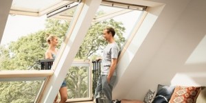 Окно-балкон VELUX CABRIO® GDL